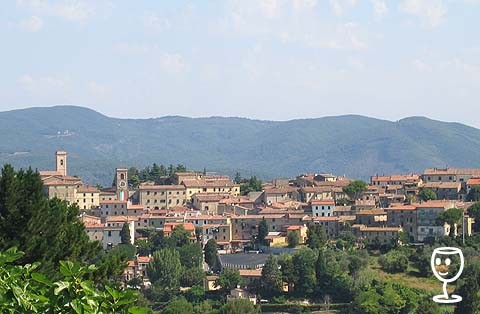 Montescudaio pofled z Fattoria Santa Maria