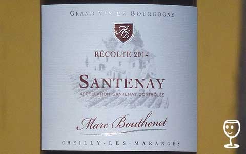 P1270647 Santenay 2014 Bouthenet Label
