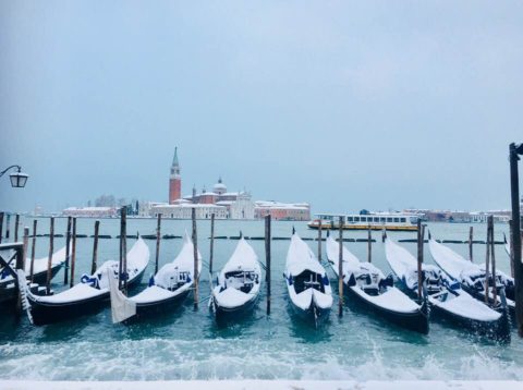 Benátky v zimě