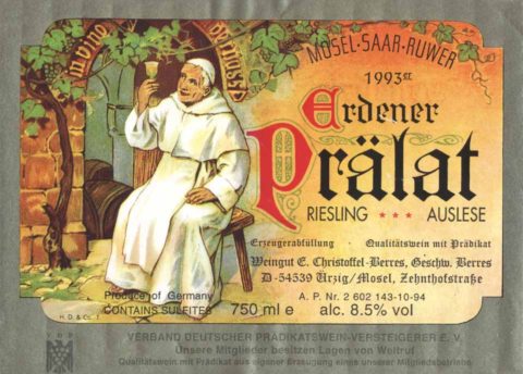 Berres 1993 Pralat Etiketa